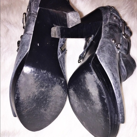 Guess Open Toe Booties Gwoakridge Size 7.5 - Picture 5 of 5